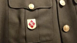 Antiguo uniforme militar, sanidad, Guardia Civil