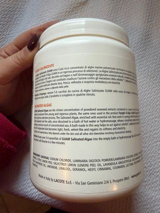 Sali da bagno Guam 100% Natural