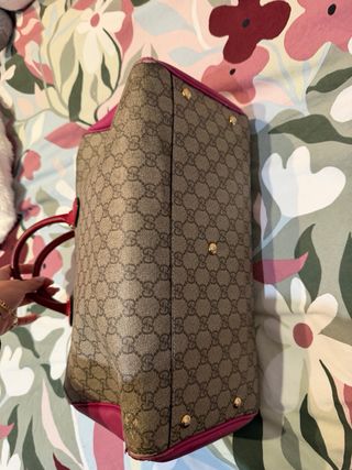 Borsa Gucci Vintage Marrone e Rosa