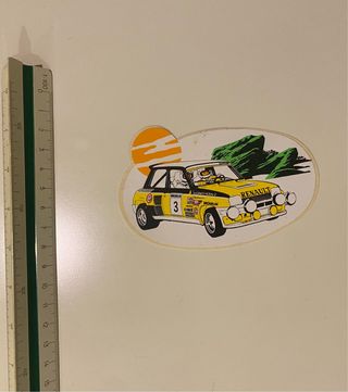 Pegatina Renault 5 Rally