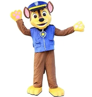 Disfraz Chase Paw Patrol cabezudo