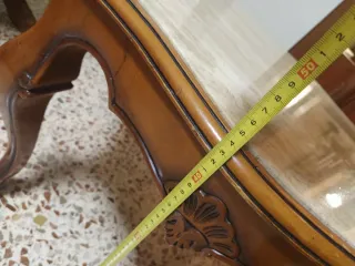 Mesa Vintage Madera y Mármol