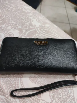 Portafoglio Guess nero