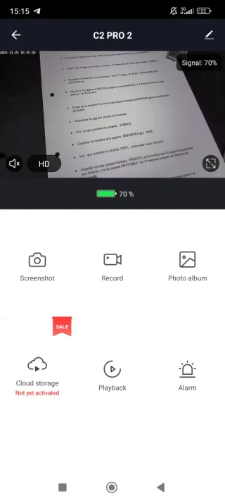 Kit Cámara WiFi y Pinganillo