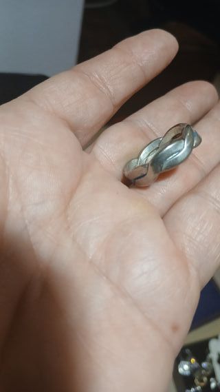 Anello vintage intrecciato
