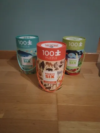 Pack 3 Puzzles Crocodile Creek