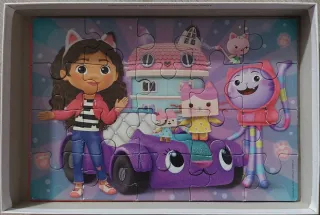Puzzle Gabby's Dollhouse 2x20 piezas
