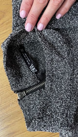 Jersey Zara gris manga acampanada T.XS