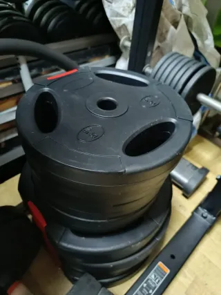 Discos de peso 5 y 10 kg (25mm)