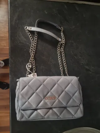 Bolso Guess Gris Nuevo con etiquetas