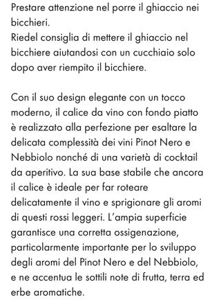 N.06 CALICI RIEDEL PINOT NERO