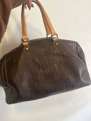 Bolso Carolina Herrera Andy Marrón