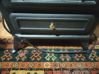 Calefactor eléctrico estilo chimenea