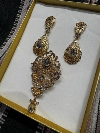 Aderezo Fallera/huertana Dorado