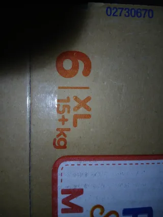 Pampers Mutandino Sole e Luna Taglia 6