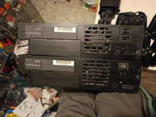 (Reparar) Lote 2 PS2 Fat + Dock Switch + 14 Mandos