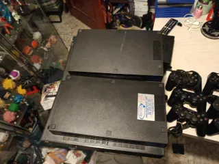 (Reparar) Lote 2 PS2 Fat + Dock Switch + 14 Mandos