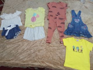 Lote Ropa Bebé Niña 12-18 Meses