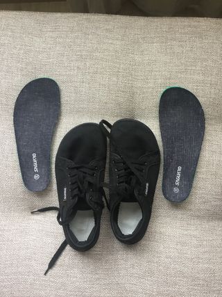 Zapatillas Saguaro Barefoot Negras Talla 38