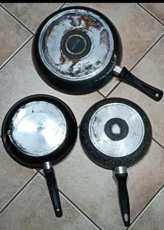 Set 6 pezzi pentole e padelle