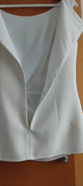 Blusa blanca elegante