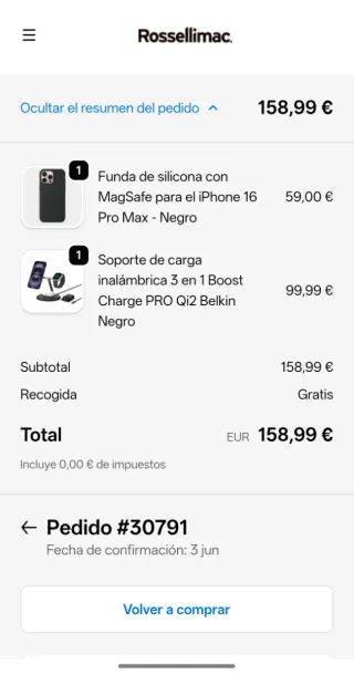 Funda iPhone 16 Pro Max Original Apple