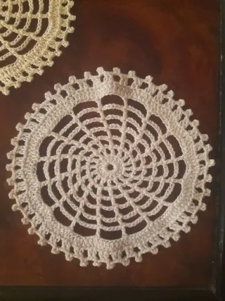 Sottobicchieri uncinetto fatti a mano