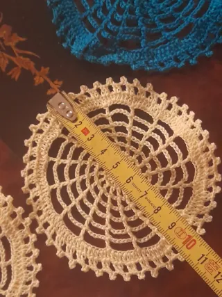 Sottobicchieri uncinetto fatti a mano