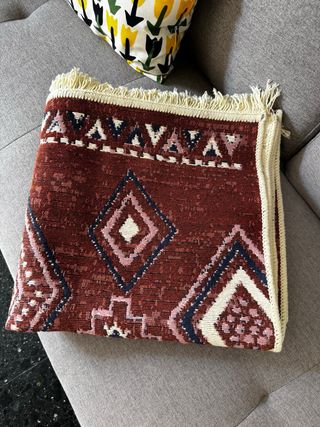 Alfombra Kilim Algodón Étnica 80x150 cm