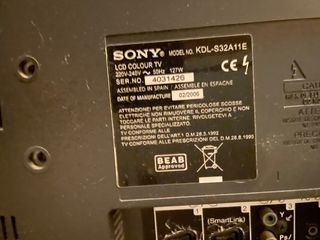 Televisor Sony Bravia 40 Plata