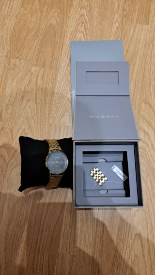 Reloj Viceroy 46789 Dorado y Gris