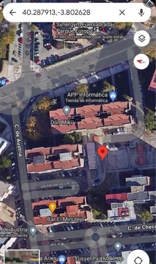 Plaza de garaje calle austria Fuenlabrada