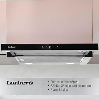 Campana Extractora Corberó 90cm Telescópica