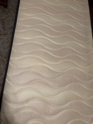 Colchón 90 y somier láminas