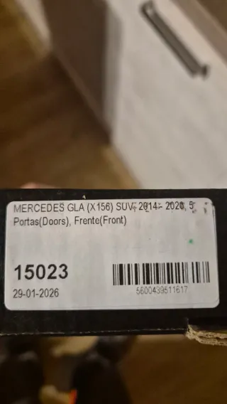 Deflectores de viento para coche MERCEDES GLA