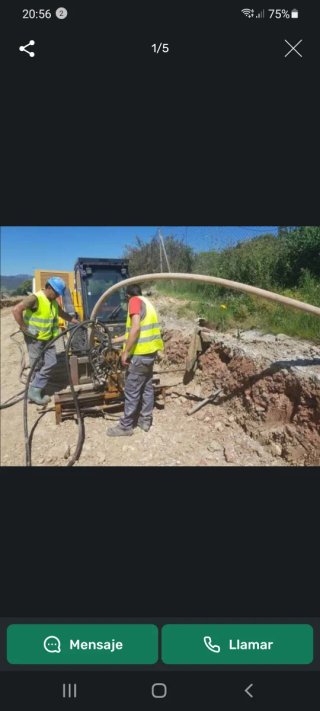 limpieza de pozos y sondeo