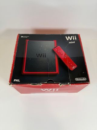 NINTENDO WII MINI COMPLETA + SCATOLA