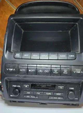 Pantalla Navegador Toyota Land Cruiser 120