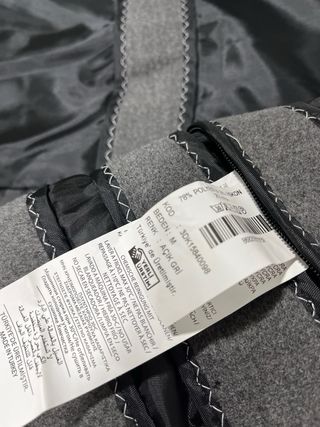 Abrigo BURRATI Gris Talla M