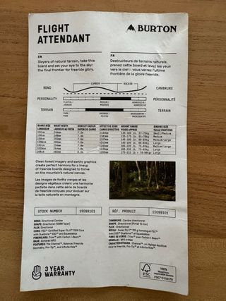 Pack Snowboard Burton: Tabla + Fijaciones + Botas