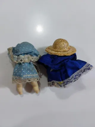 Bambole in miniatura anni '50