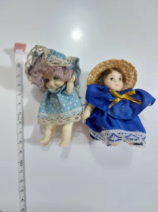 Bambole in miniatura anni '50