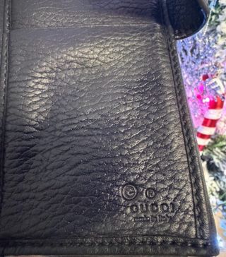 Portafoglio Gucci Vintage Nero