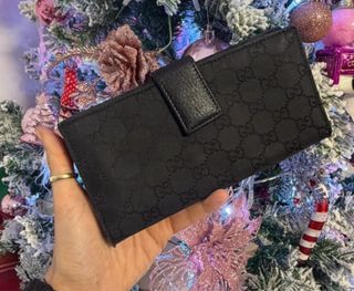 Portafoglio Gucci Vintage Nero