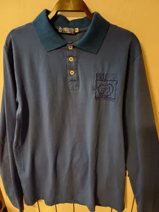 Set 3 polo da uomo maniche lunghe, taglia XL