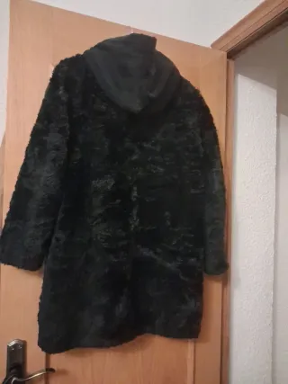 Abrigo Bimba y Lola Negro Talla M