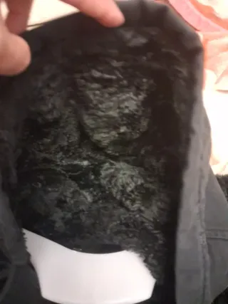 Abrigo Bimba y Lola Negro Talla M