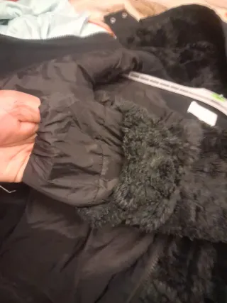 Abrigo Bimba y Lola Negro Talla M