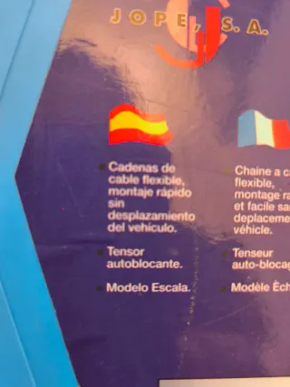 Cadenas para nieve E-200