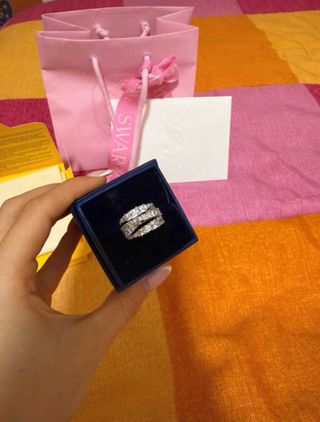 Anillo Swarovski Hyperbola